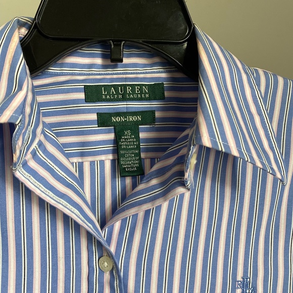 Ralph Lauren striped long sleeve button down shirt - Picture 4 of 4